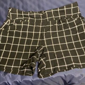 Plaid shorts